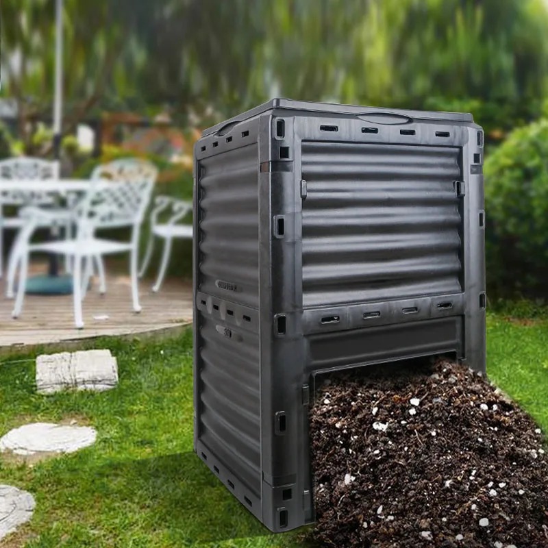 Gardening Tools Box - Contenedor de Compostaje para Jardín, Caja