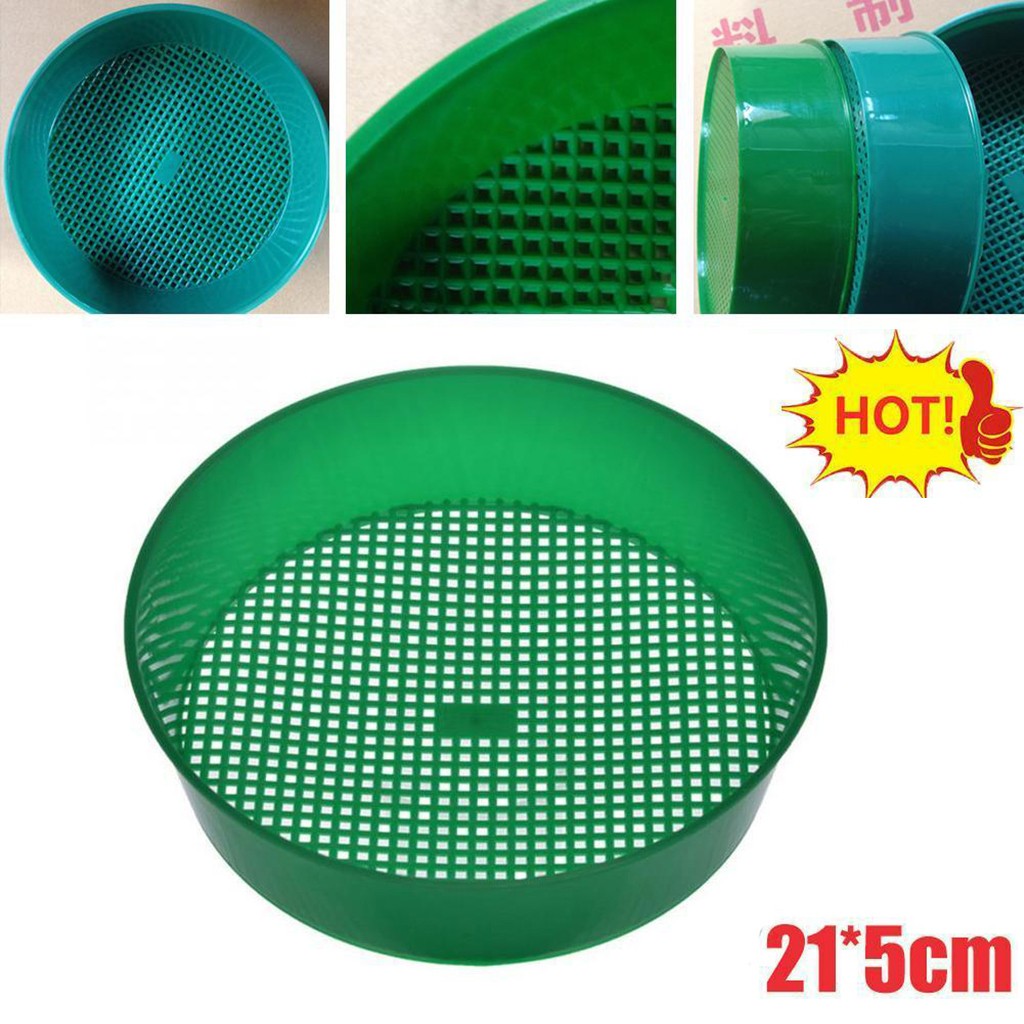 Gardening Tools Box - Tamiz de plástico para jardín, herramienta