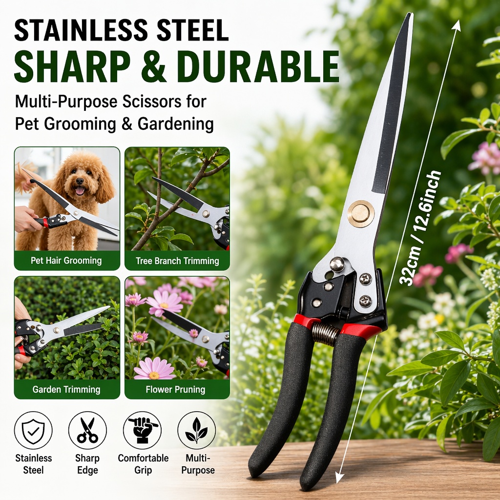 Gardening Tools To Cut Branches - Tijeras Pesadas Tijeras para Ovejas Tijeras