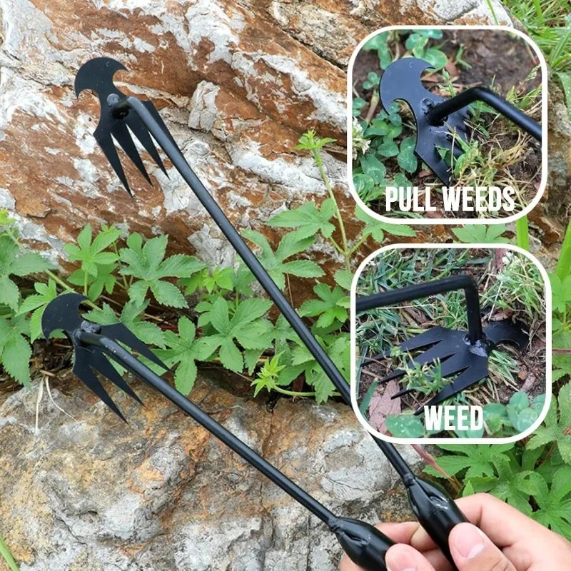 Rastrillo de jardín 2 en 1, he - Gardening Tools To Remove Grass reseña y precio