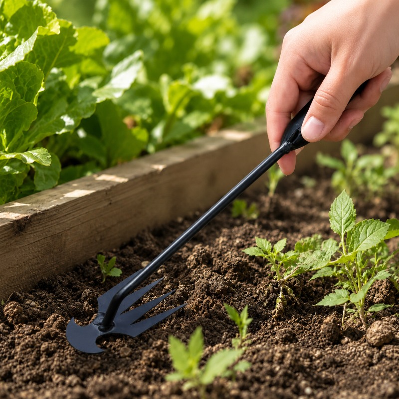 Rastrillo de jardín 2 en 1, he - Gardening Tools To Remove Grass reseña y precio