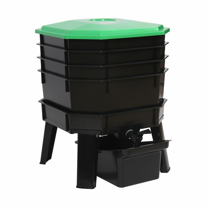 Compostador de gusanos para re - Compost Bin reseña y precio