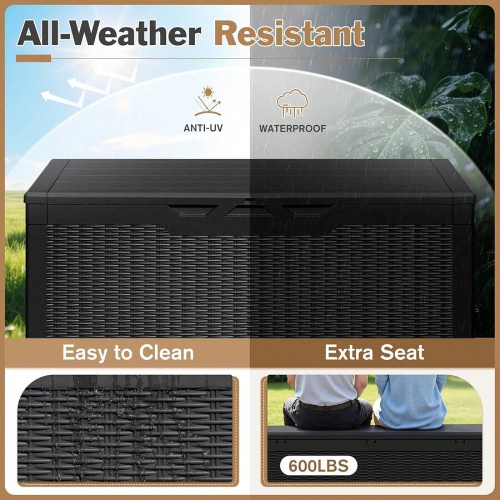 Caja de Almacenamiento Exterio - Gardening Tools Box reseña y precio