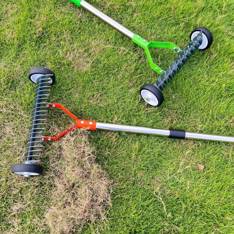 Rastrillo de desmalezado con r - Gardening Tools To Remove Grass reseña y precio