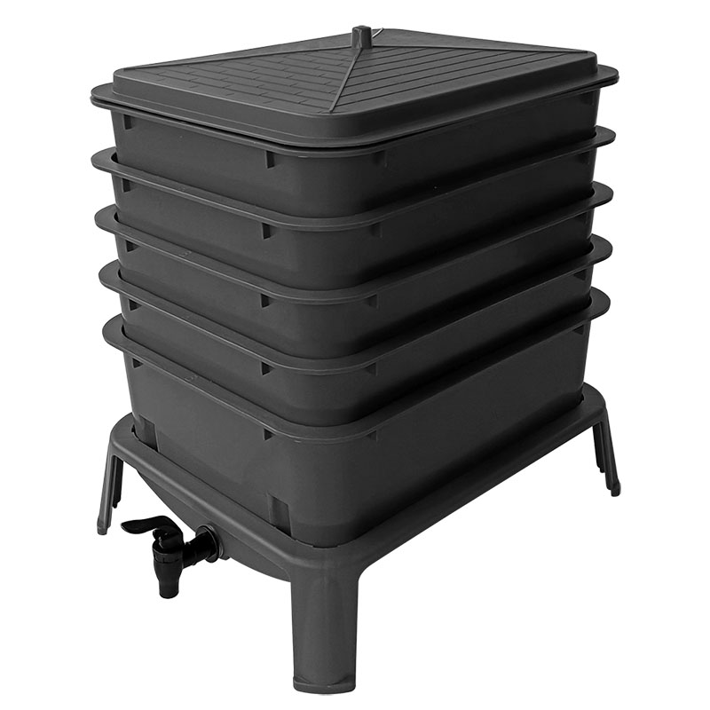 Compostador de Gusano de Tierr - Compost Bin reseña y precio