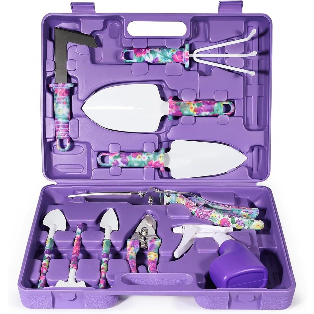 Juego de 10 Herramientas de Ja - Gardening Tools For Women reseña y precio