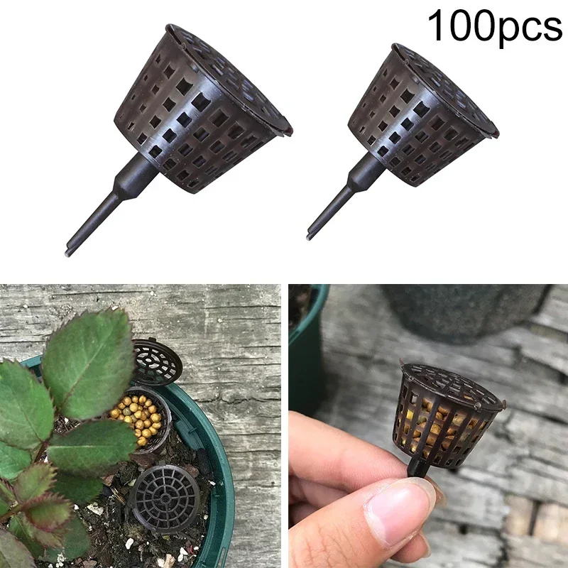 100 Pc plástico jardín bonsái  - Gardening Tools Basket reseña y precio