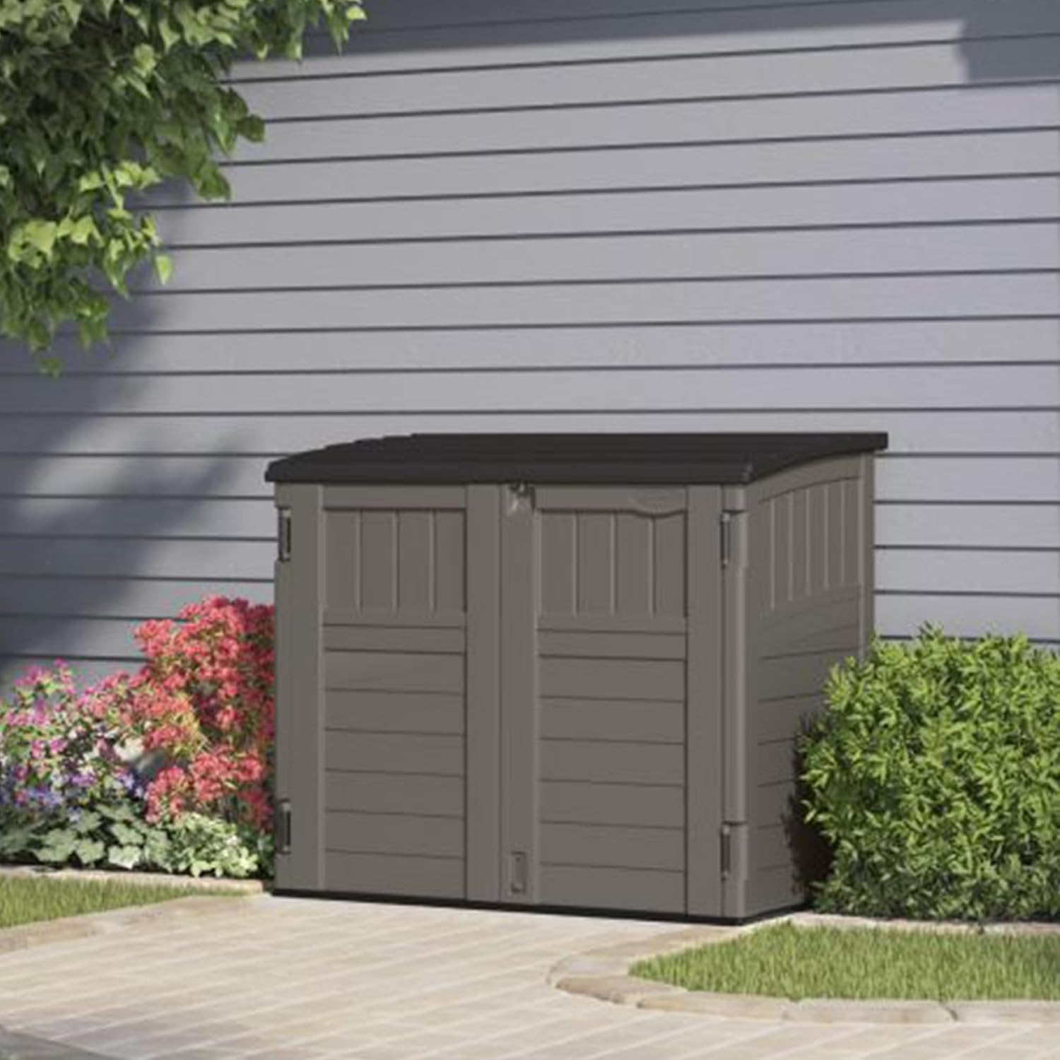 Caseta de almacenamiento exter - Gardening Tools Box reseña y precio