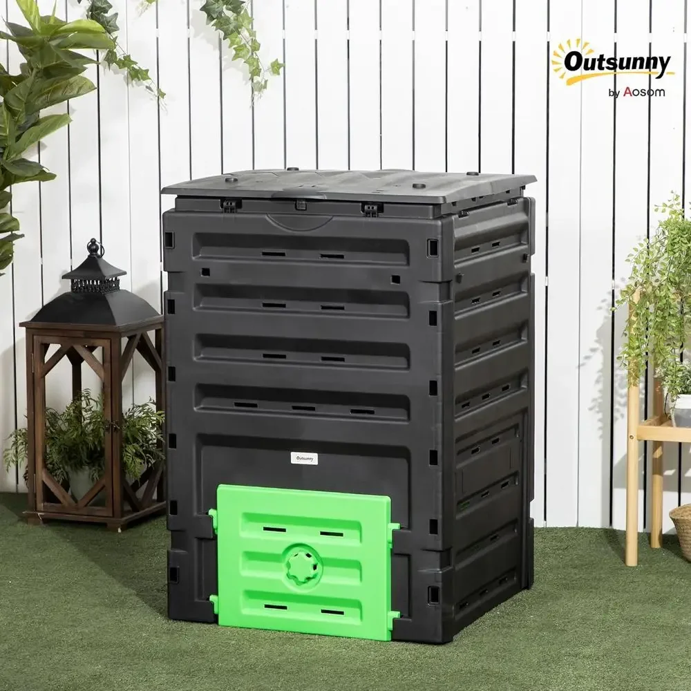 Compostador de Jardín de Gran  - Compost Bin reseña y precio