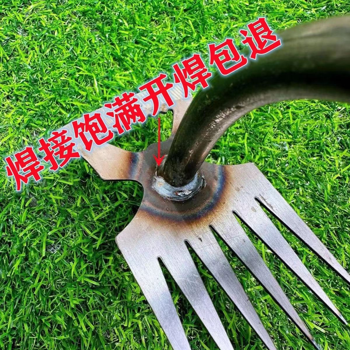 Rastrillo de jardín 2 en 1, pa - Gardening Hand Tools Yard reseña y precio