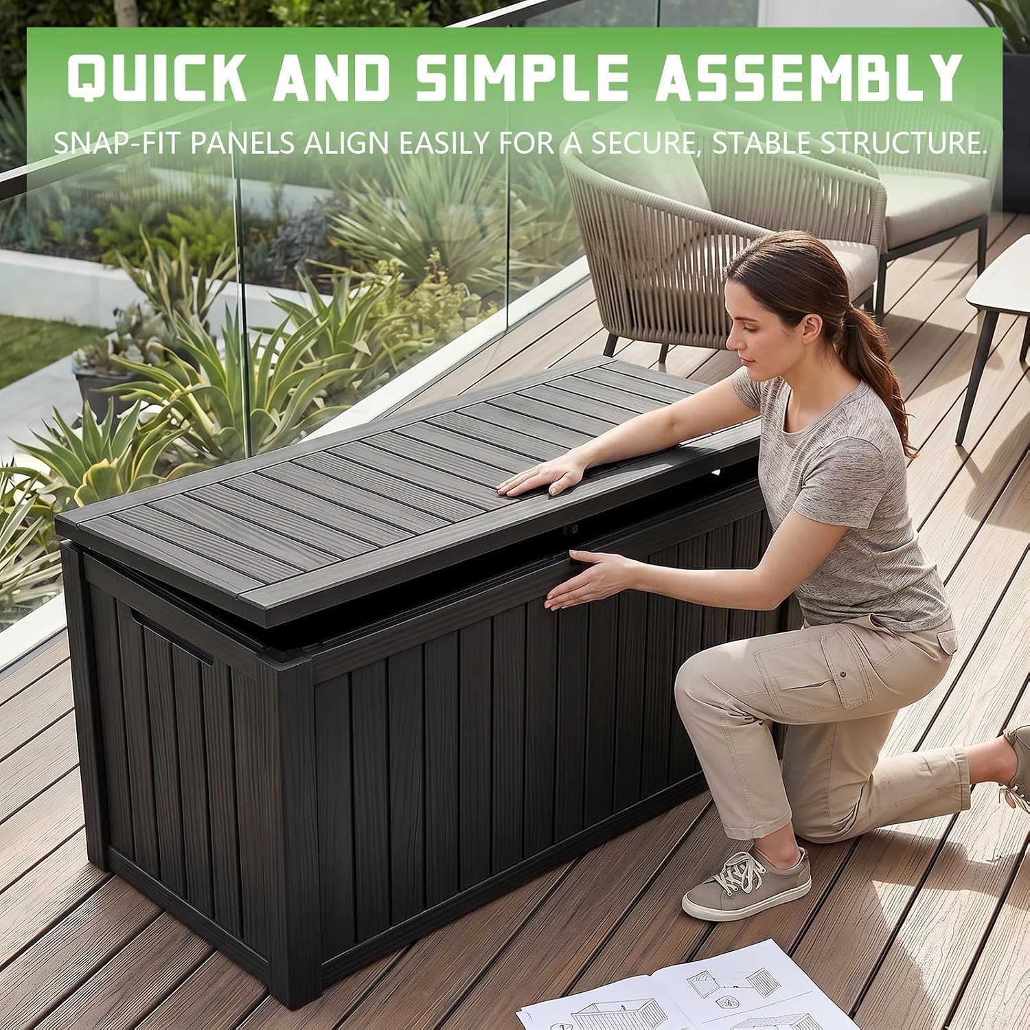 Caja de Almacenamiento de Resi - Gardening Tools Box reseña y precio