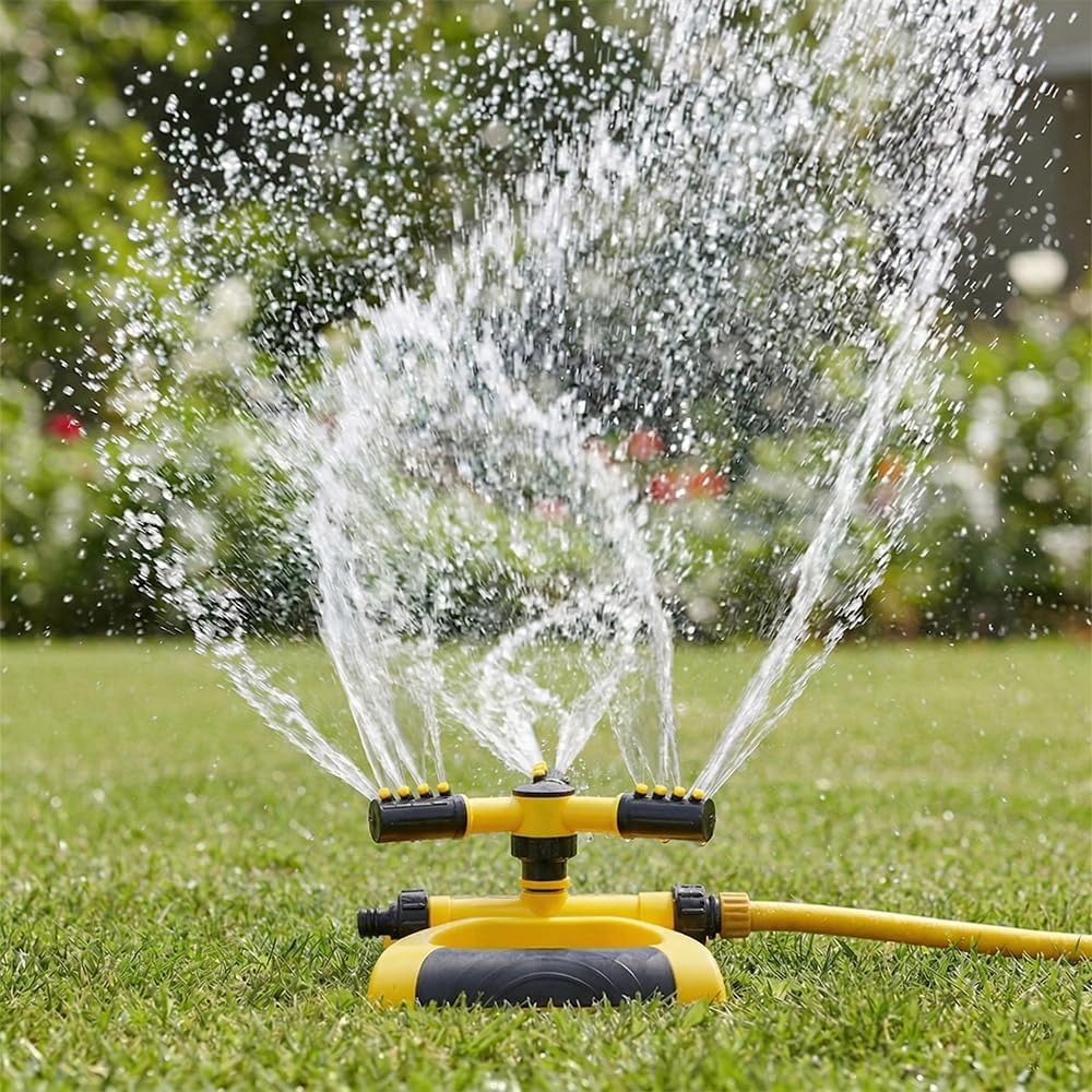 Aspersor Giratorio Automático  - Gardening Tools Water reseña y precio