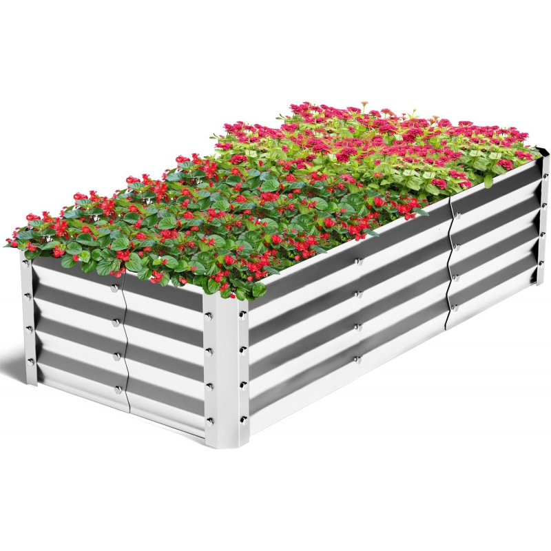 Jardinera Grande sin Fondo, Ga - Gardening Tools Box reseña y precio