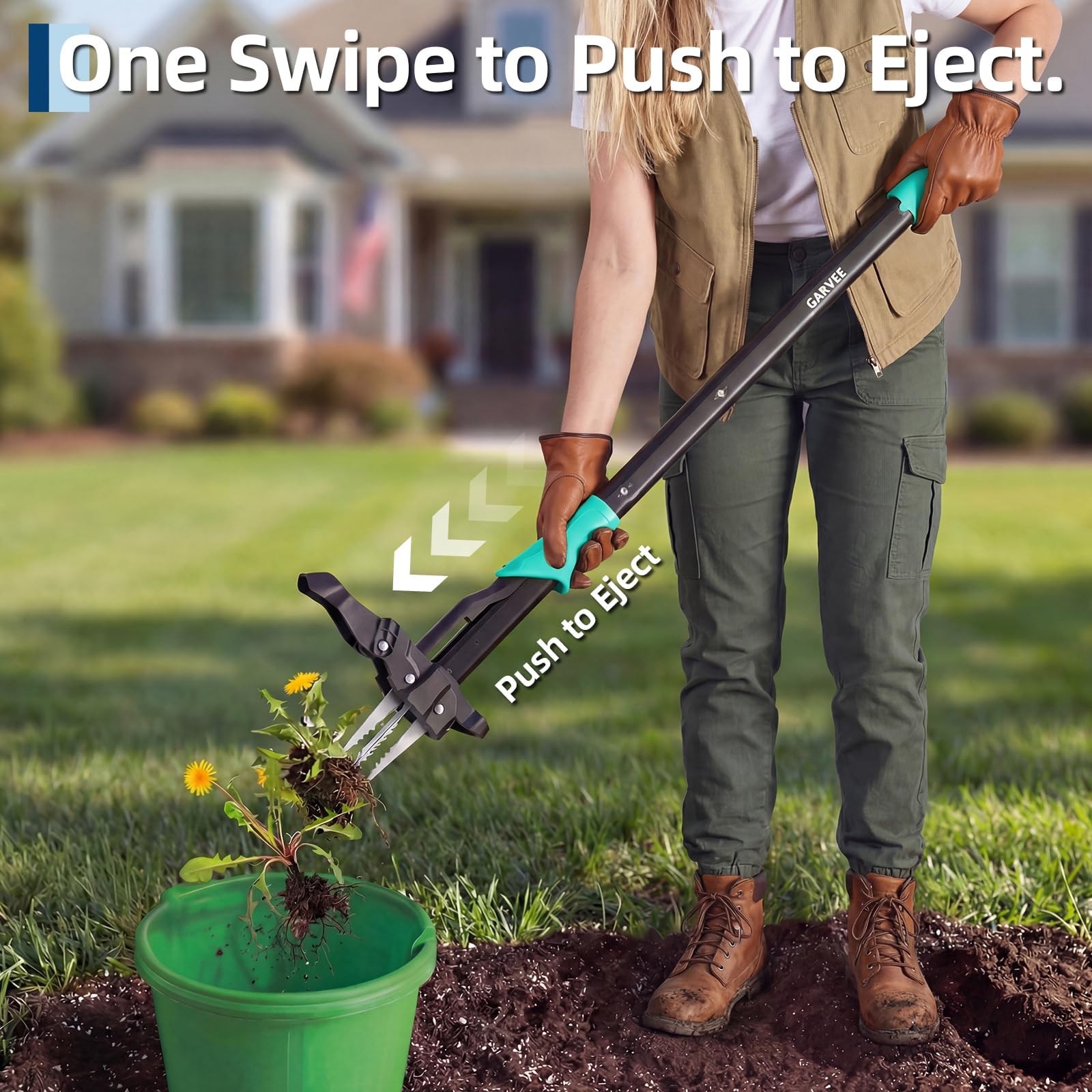 Extractor de Malezas de Mango  - Weed Puller reseña y precio