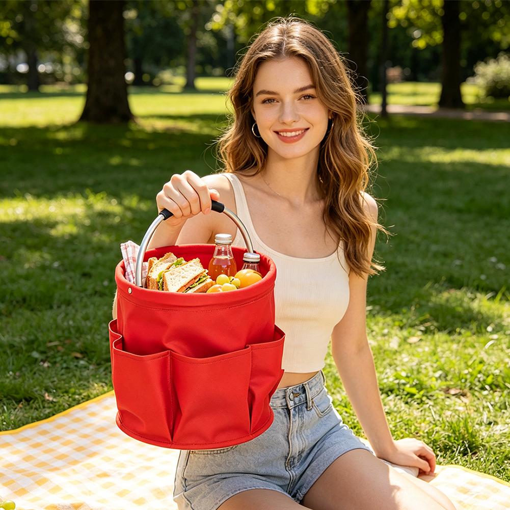 Bolsa de Almacenamiento Multiu - Gardening Tools Basket reseña y precio