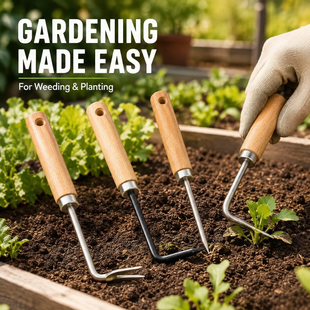 Herramienta Multifuncional par - Gardening Hand Tools Yard reseña y precio