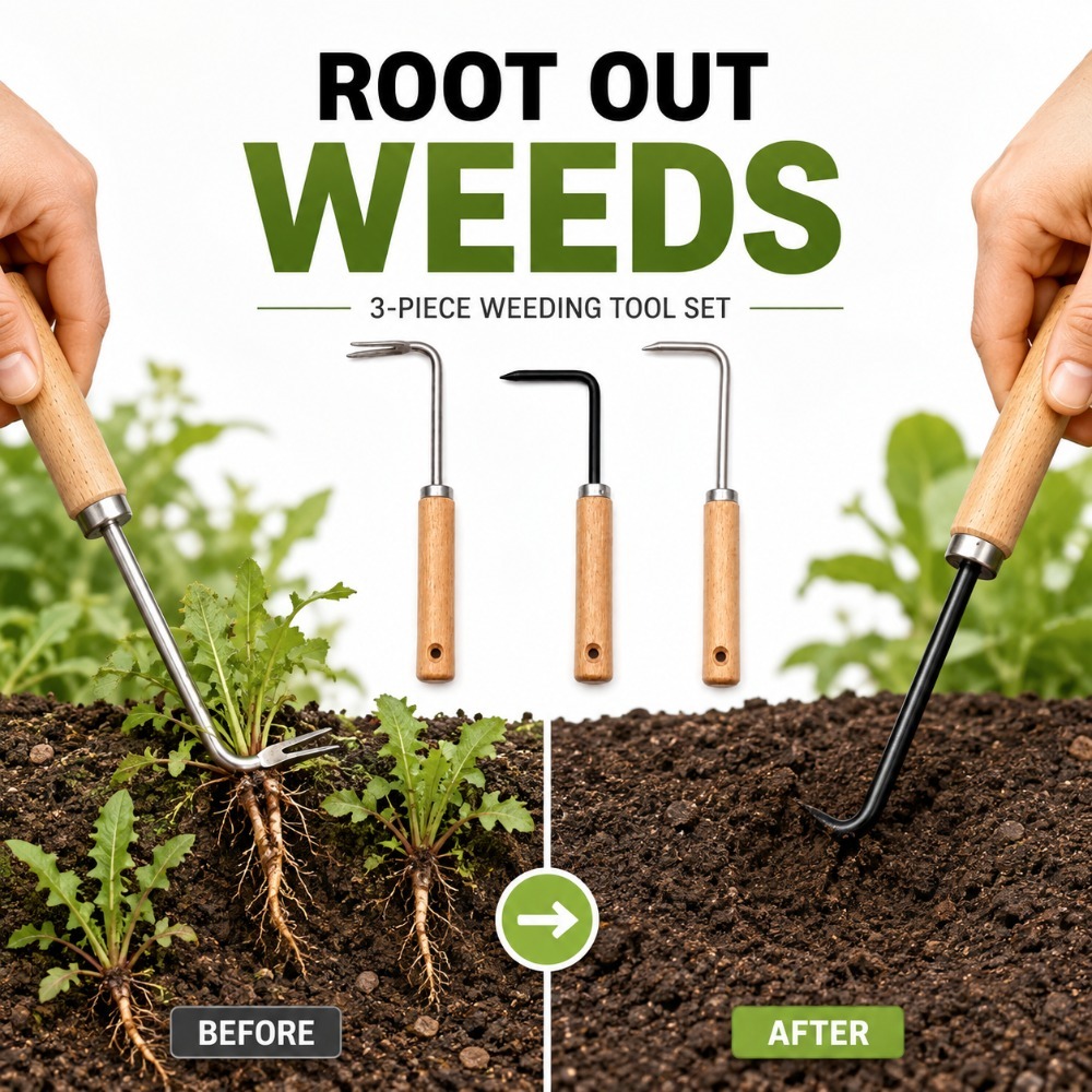 Herramienta Multifuncional par - Gardening Hand Tools Yard reseña y precio
