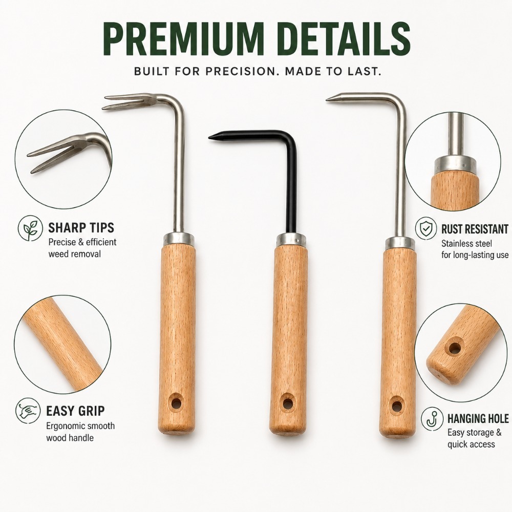 Herramienta Multifuncional par - Gardening Hand Tools Yard reseña y precio