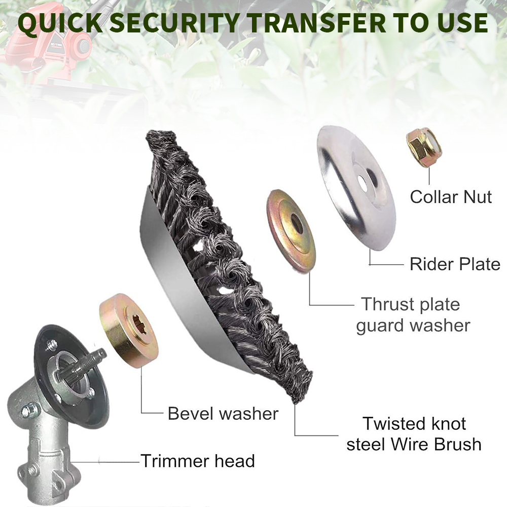 Cabezal de corte de césped de  - Gardening Tools To Remove Grass reseña y precio
