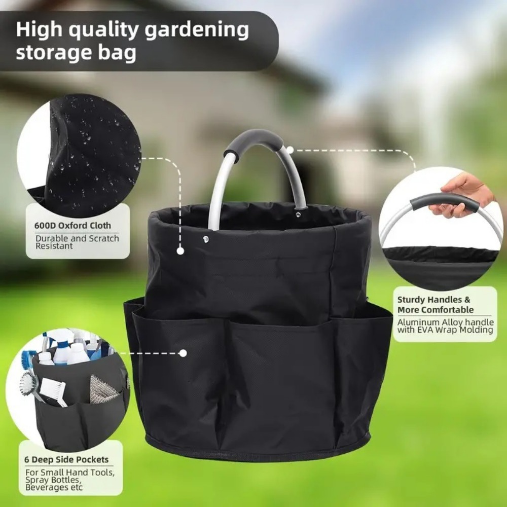 Cesta portátil plegable para e - Gardening Tools Basket reseña y precio