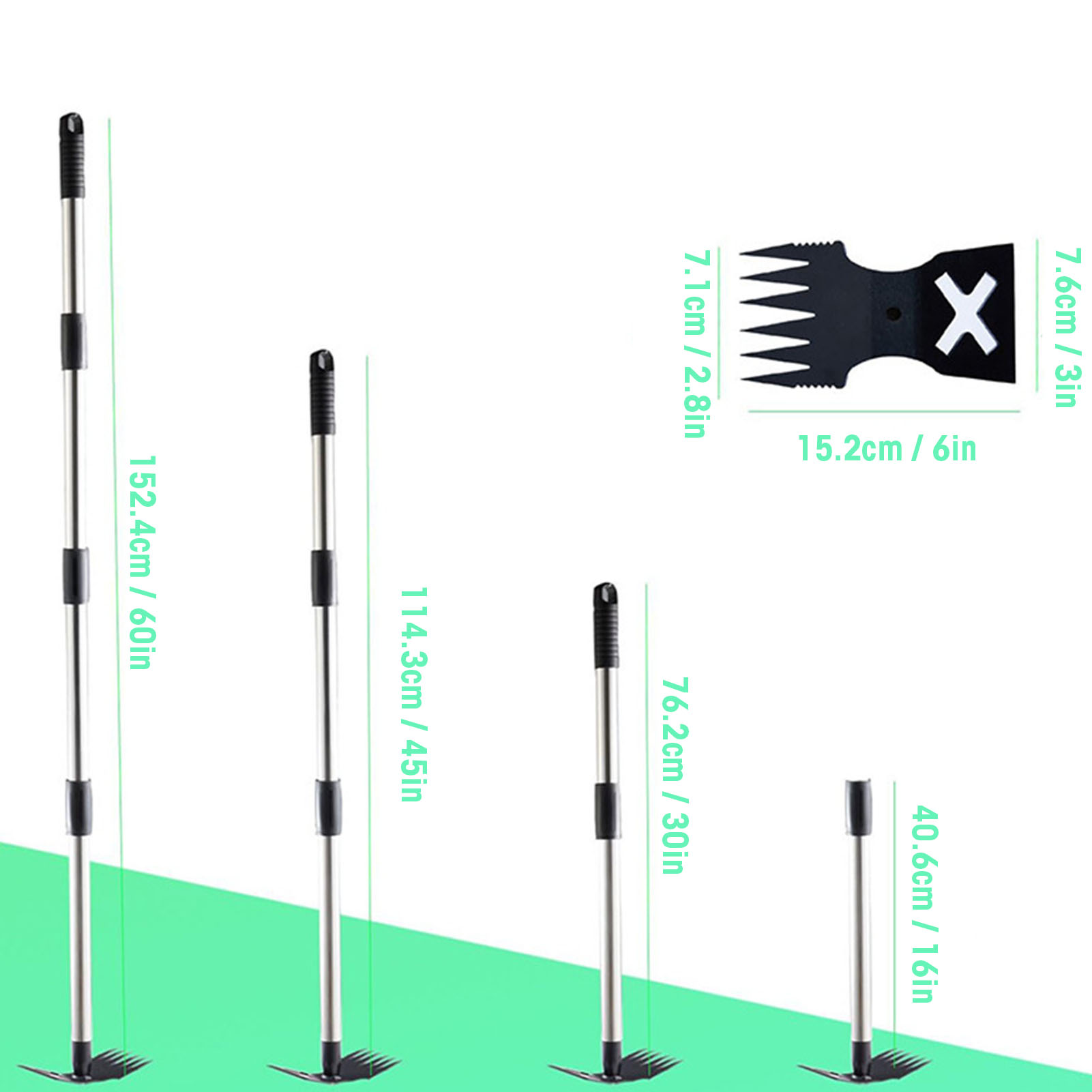 Juego de 5 Herramientas para A - Weed Puller reseña y precio