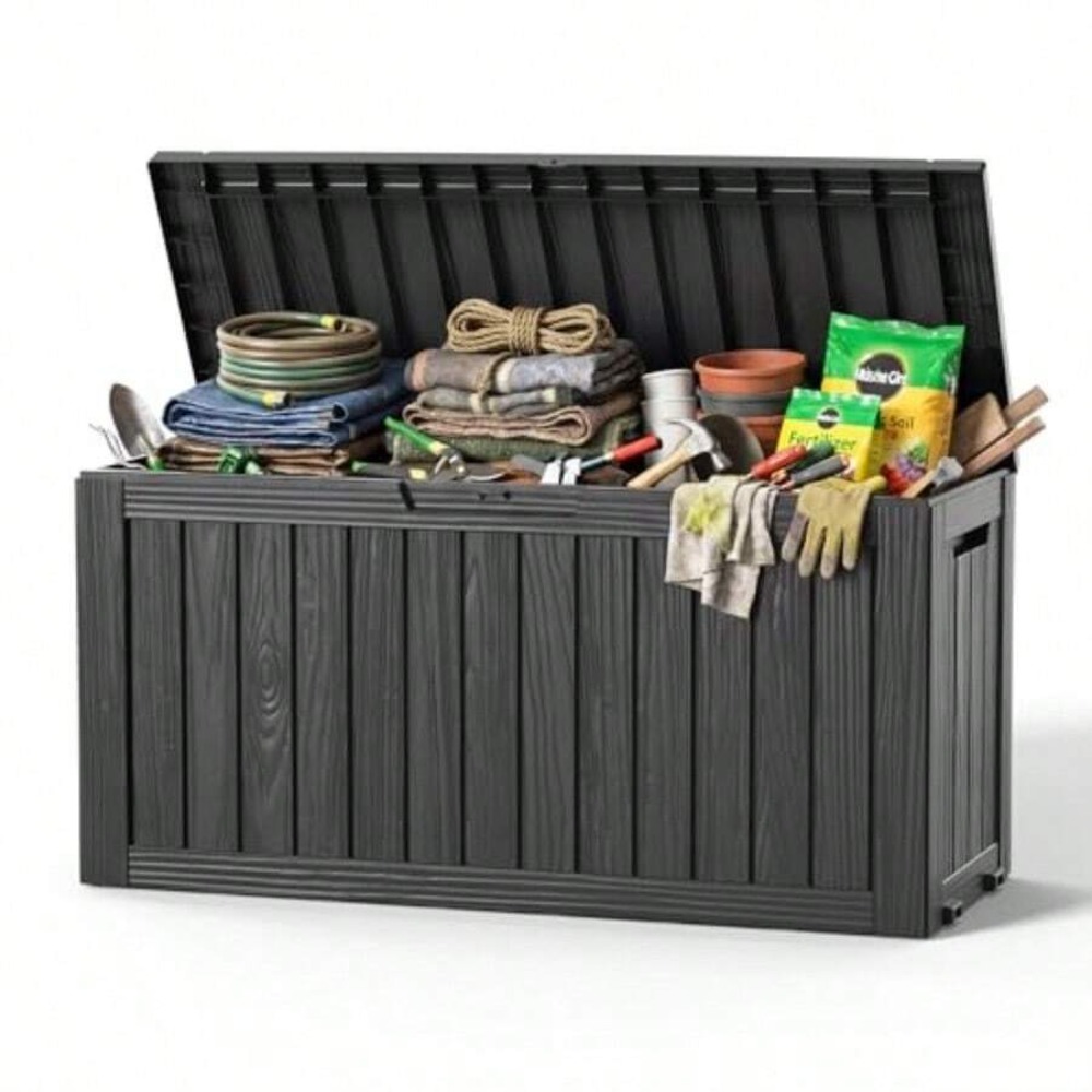 Caja de Almacenamiento Exterio - Gardening Tools Box reseña y precio
