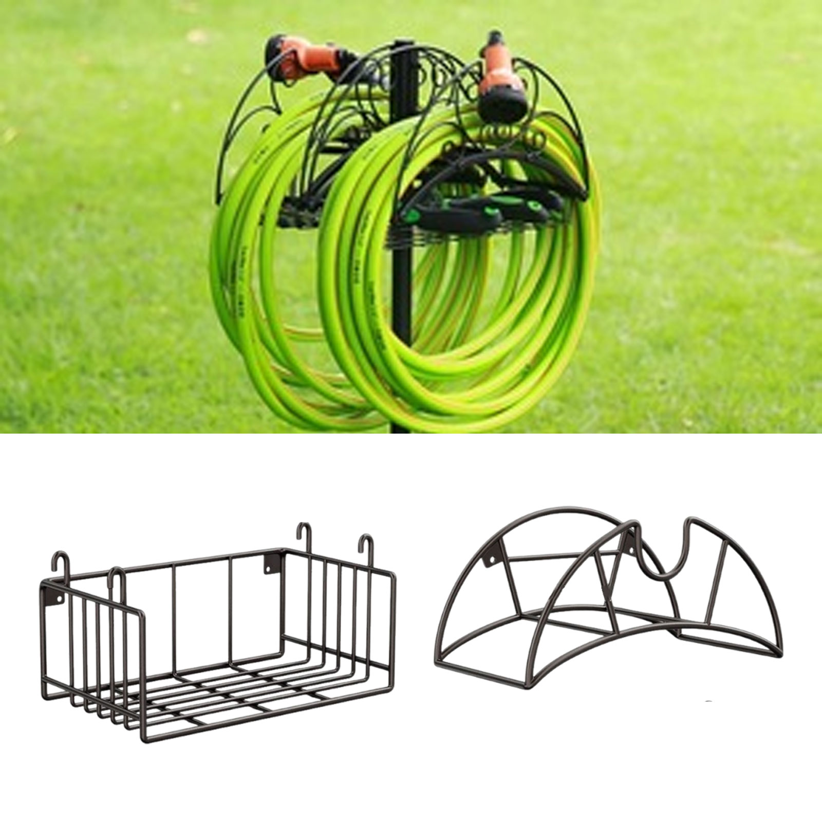 Soporte de manguera de jardín  - Gardening Tools Water reseña y precio