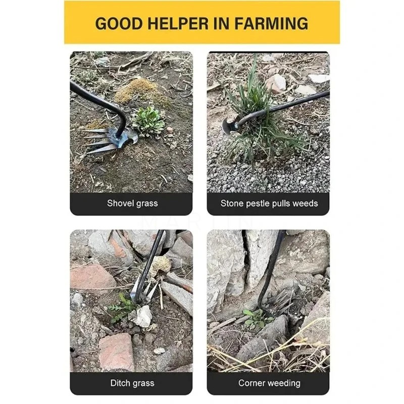 Desherbador de acero al mangan - Gardening Hand Tools Yard reseña y precio