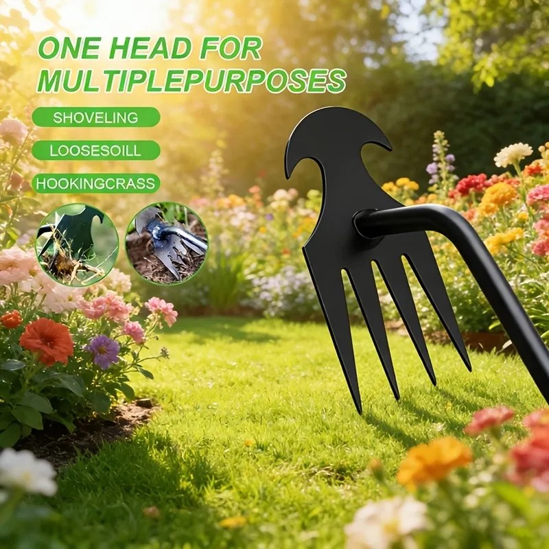 Desherbador de acero al mangan - Gardening Hand Tools Yard reseña y precio